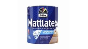 Dufa Краска Mattlatex для влажных помещений латексная RD100 матовая белая 0.9Л