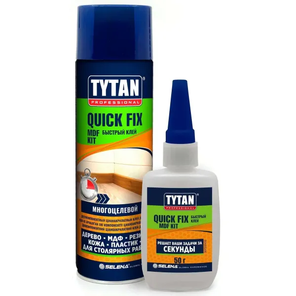 TYTAN PROFESSIONAL QUICK FIX  երկբաղադրիչ MDF-ի 400մլ/100գ