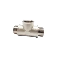 ТРОЙНИК H\B\H НИКЕЛИРОВАННЫЙ ASG 1/2" MFM