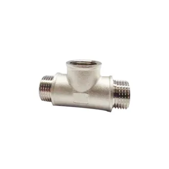 ТРОЙНИК H\B\H НИКЕЛИРОВАННЫЙ ASG 1/2" MFM