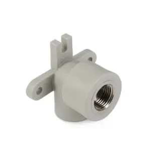 Արմունկ պատի մետաղական ռեզբայով ASG 20*1/2" ներքին