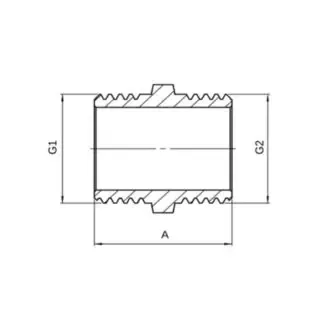 Նիպել Նիկելապատ ASG 1/2"