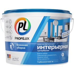 VD ProfiLux PL-10L ներքին գերսպիտակ լատեքսային ներկ 1.4կգ