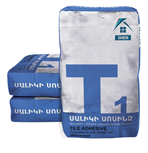 SHEN Սալիկի սոսինձ T1 (Ունիվերսալ) 25կգ
