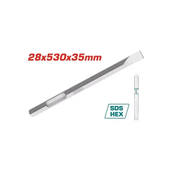 Плоское Долото 28X530X35мм SDS-HEX TAC1532282