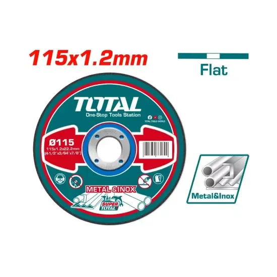 Հղկանյութային կտրող դիսկ 115x1.2x22.2մմ TAC2211151