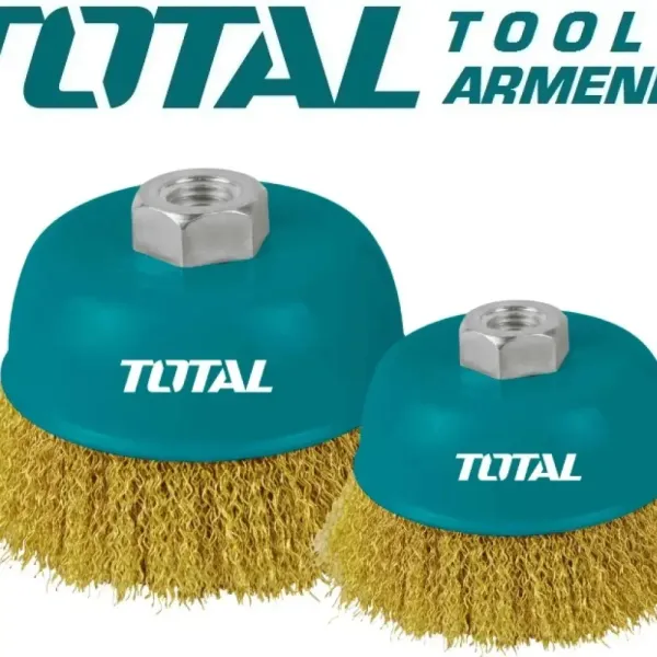 Մետաղական խոզանակ ՝ բաժակով 125 մմ TAC31051