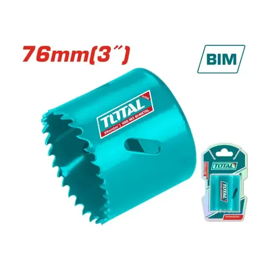 Биметаллическая кольцевая пила 76мм TAC410761