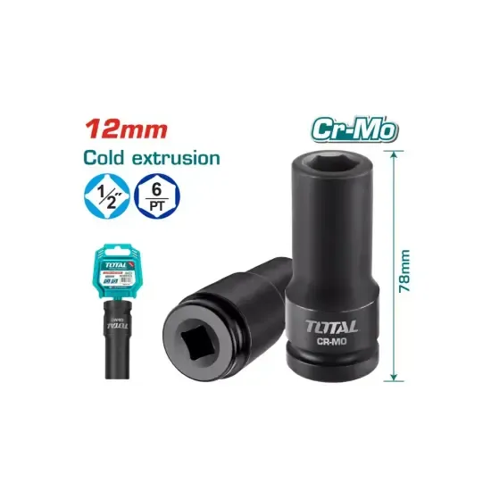 Ճռիկի հարվածային երկար գլխիկ 12մմ THDIS12121L