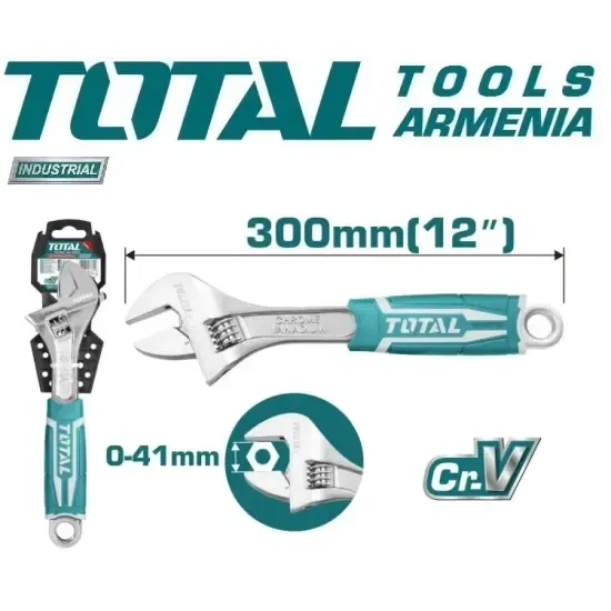Կարգավորվող բանալի 12" 300մմ THT101126