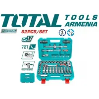 Набор инструмента 1/2" 62 предметов THT121602