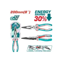 Տափակաբերան երկար քթով աքցան 200մմ THT220806S