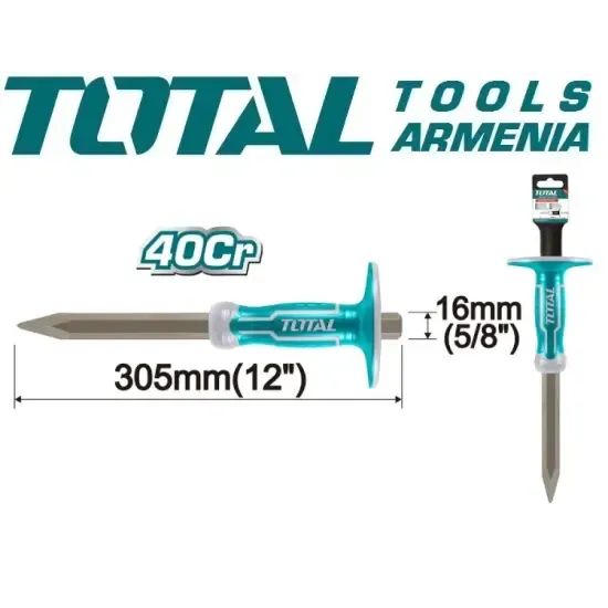 Зубило по бетону 305мм THT4421216