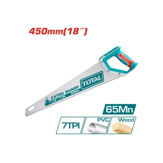 Ножовка по дереву 450мм THT55450