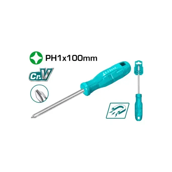 Крестовая отвертка Phillips PH1 SL 5x100мм THTDC2246