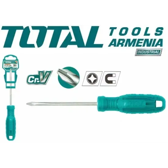 Phillips խաչաձև պտուտակահան PH1 SL 5x100մմ THTDC2246