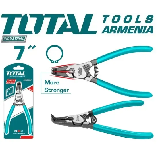 Տափակաբերան աքցան բացող 7 դյույմ կեռ THTJ21802