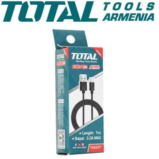 Кабель USB Type-A-C 1м TIUCC01