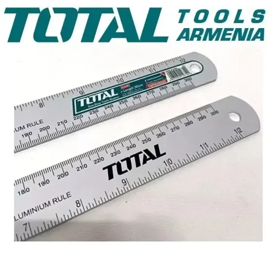 Линейка алюминиевая 30см TMT633002