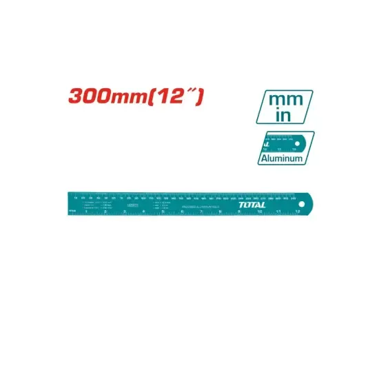 Линейка алюминиевая 30см TMT633002