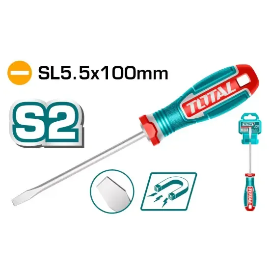 ﻿Պտուտակահան տափակ SL 5.5x100մմ TSDSL5100