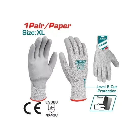 Перчатки для защиты от порезов XL TSP1702-XL