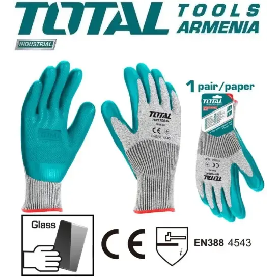 Перчатки для защиты от порезов XL TSP1706-XL